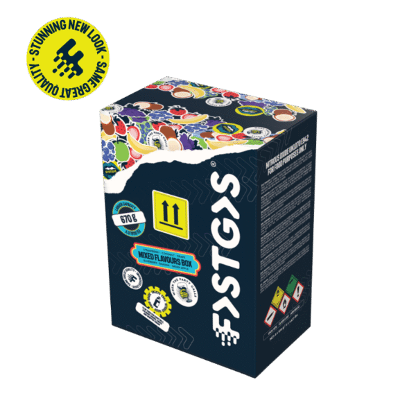 NEW FastGas Mixed Flavour Box – 670g