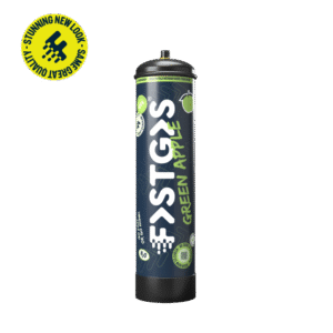 NEW FastGas Green Apple Cream Charger 670g
