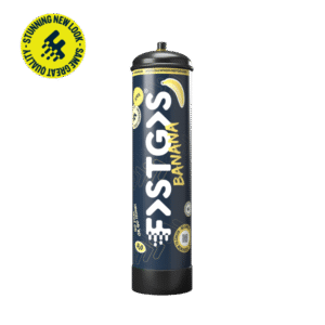 NEW FastGas Banana Cream Charger 670g