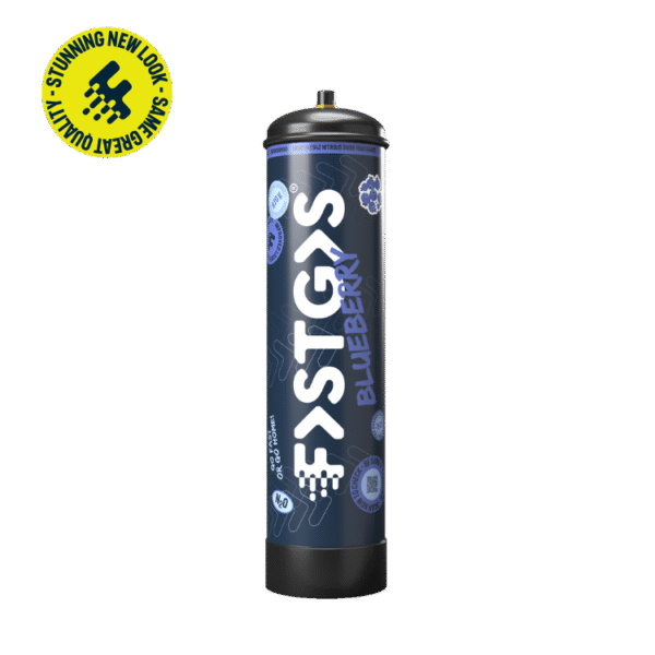 NEW FastGas Blueberry Cream Charger 670g