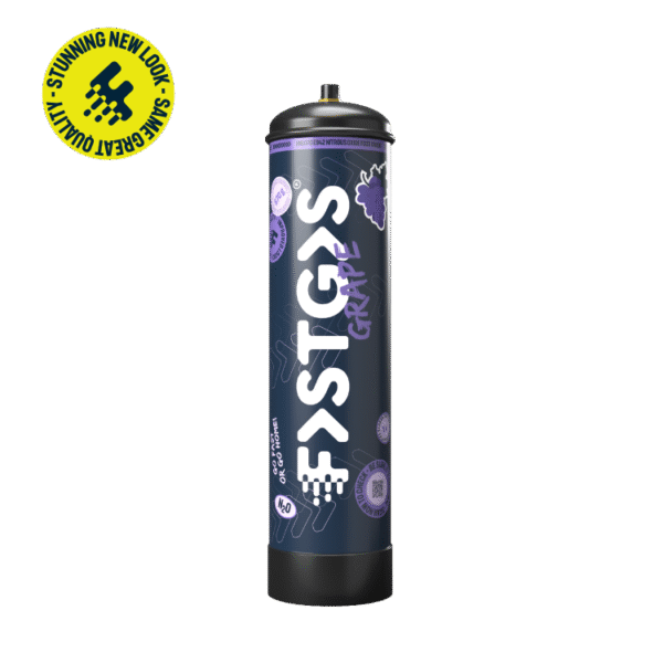 NEW FastGas Grape Cream Charger 670g